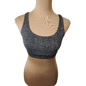 Lululemon Energy Sports Bra in a Black White Zen Pattern Size 6